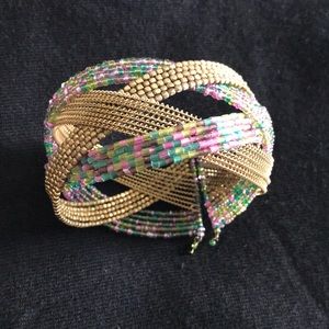 Beaded multicolored bracelet